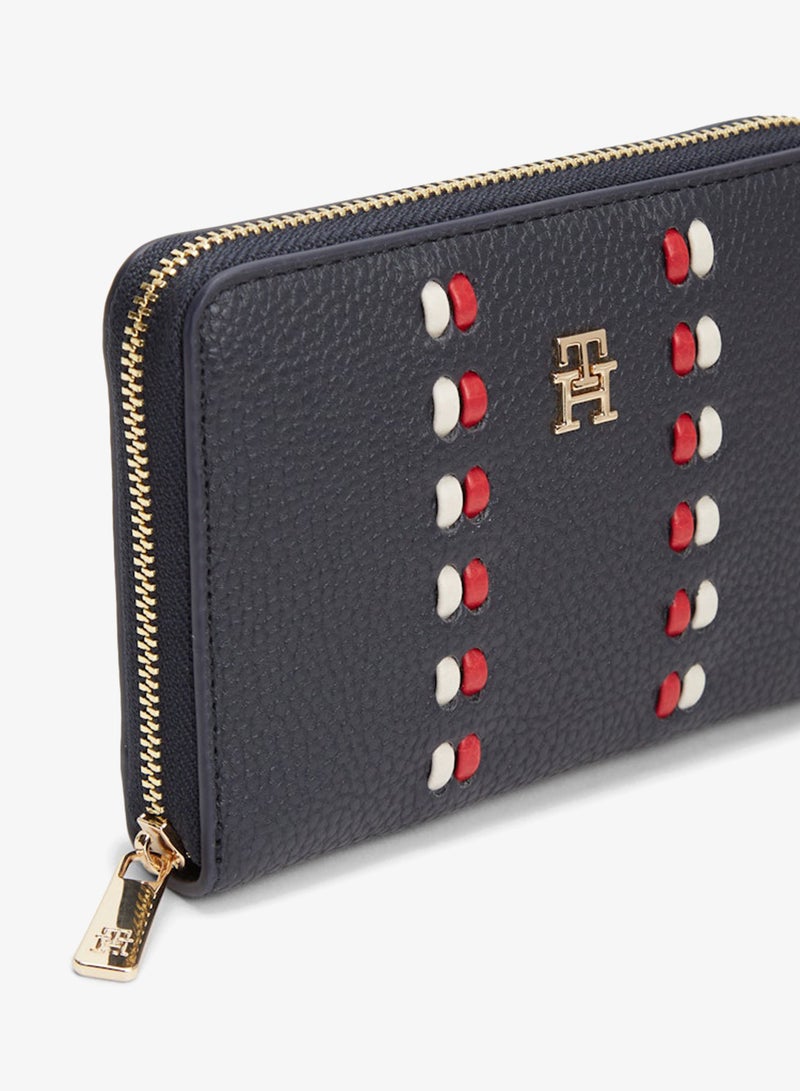 TOMMY HILFIGER Hilfiger Icon TH Monogram Zip-Around Wallet - Image 3